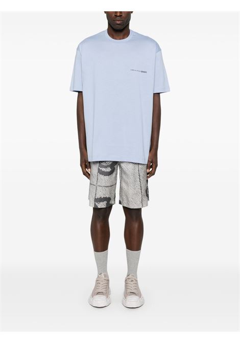 printed t-shirt uomo blu COMME DES GARÇONS SHIRT | FO-T0231